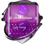 Logo of GO Keyboard Purple Light Theme android Application 